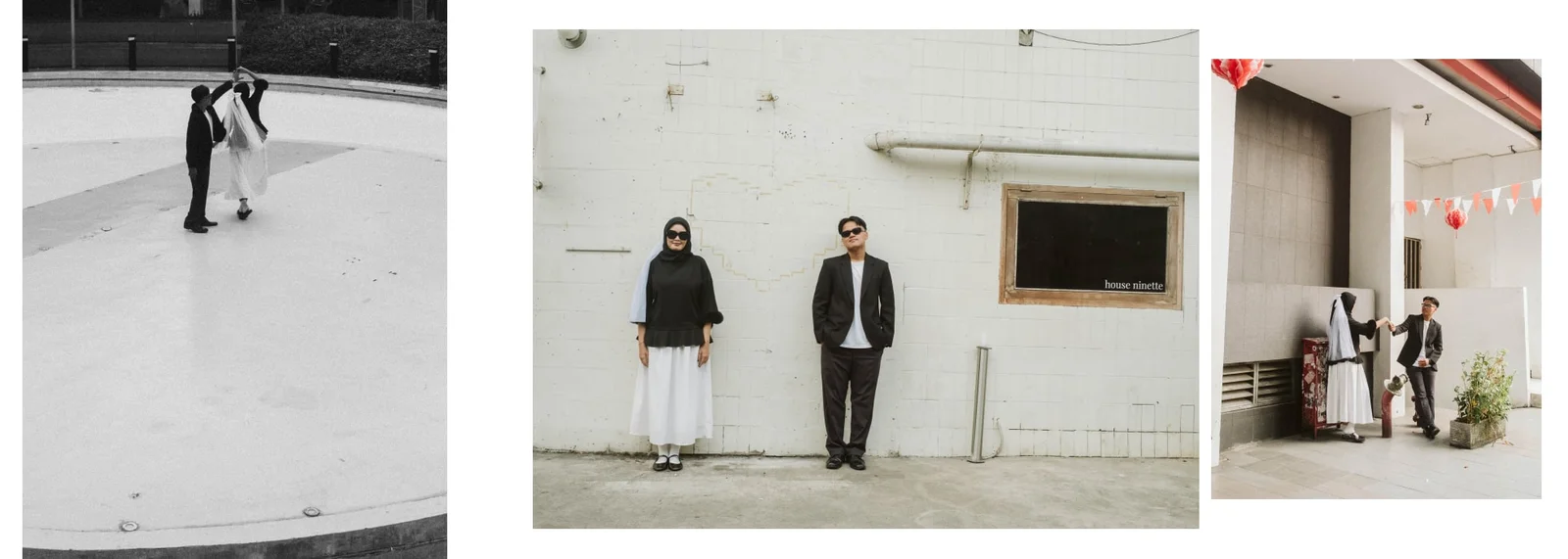 Salma & Rei, prewedding session in Blok M, Jakarta
