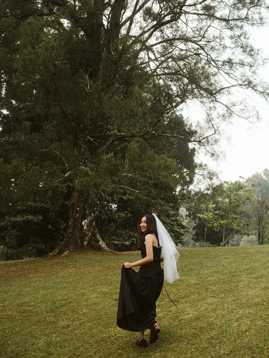 Stephanie & Arya, prewedding session in Cibodas
