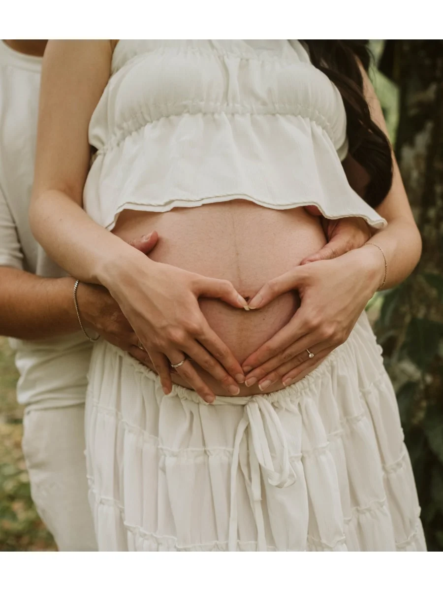 Charissa & Denny, maternity session in Kebun Raya Bogor