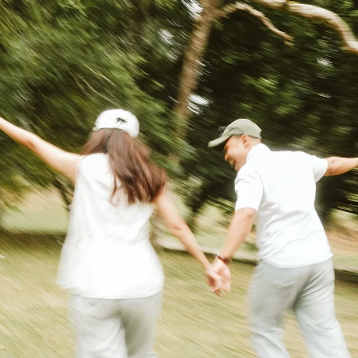 Stephanie & Arya, prewedding session in Cibodas