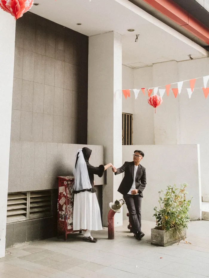Salma & Rei, prewedding in Blok M, Jakarta, photo 3