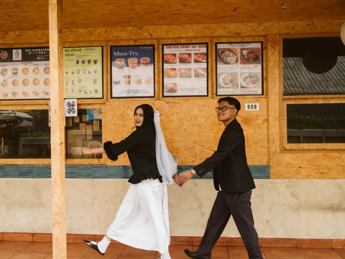 Salma & Rei, prewedding in Blok M, Jakarta, photo 4