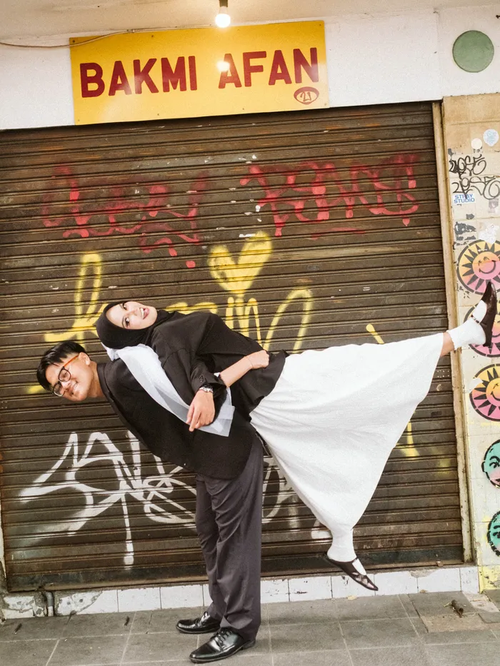 Salma & Rei, prewedding in Blok M, Jakarta, photo 8