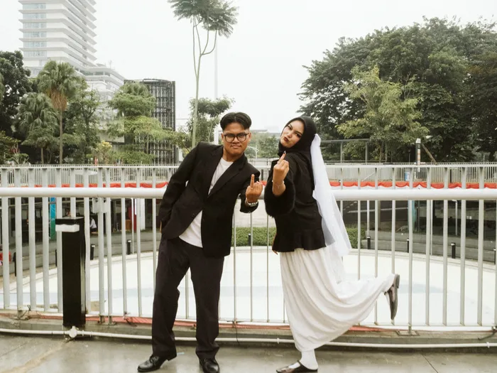 Salma & Rei, prewedding in Blok M, Jakarta, photo 9
